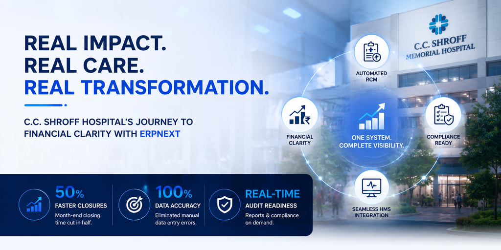 C.C. Shroff Hospital ERP Transformation